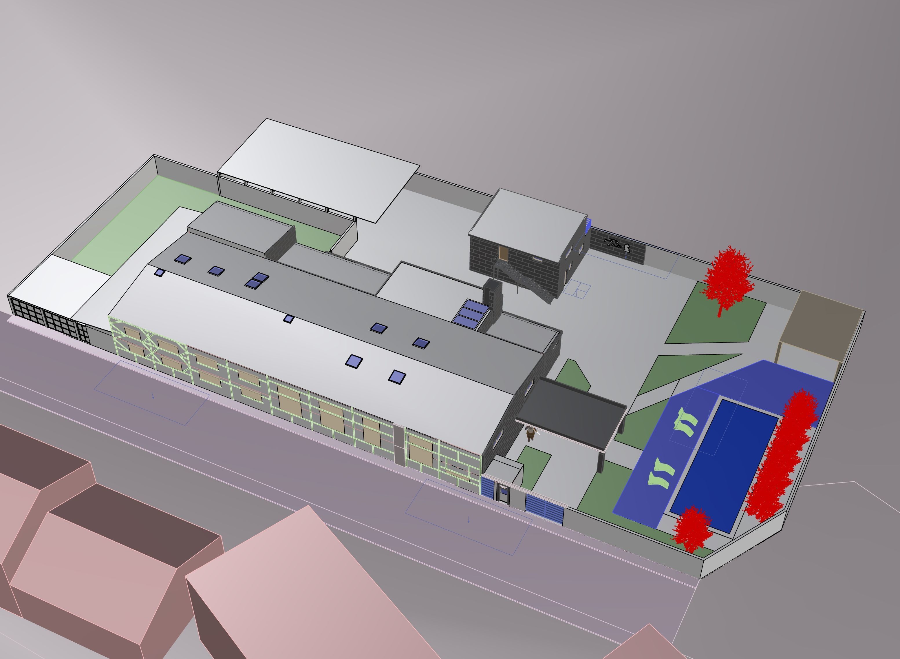 Andrew Tate House 3D model_2