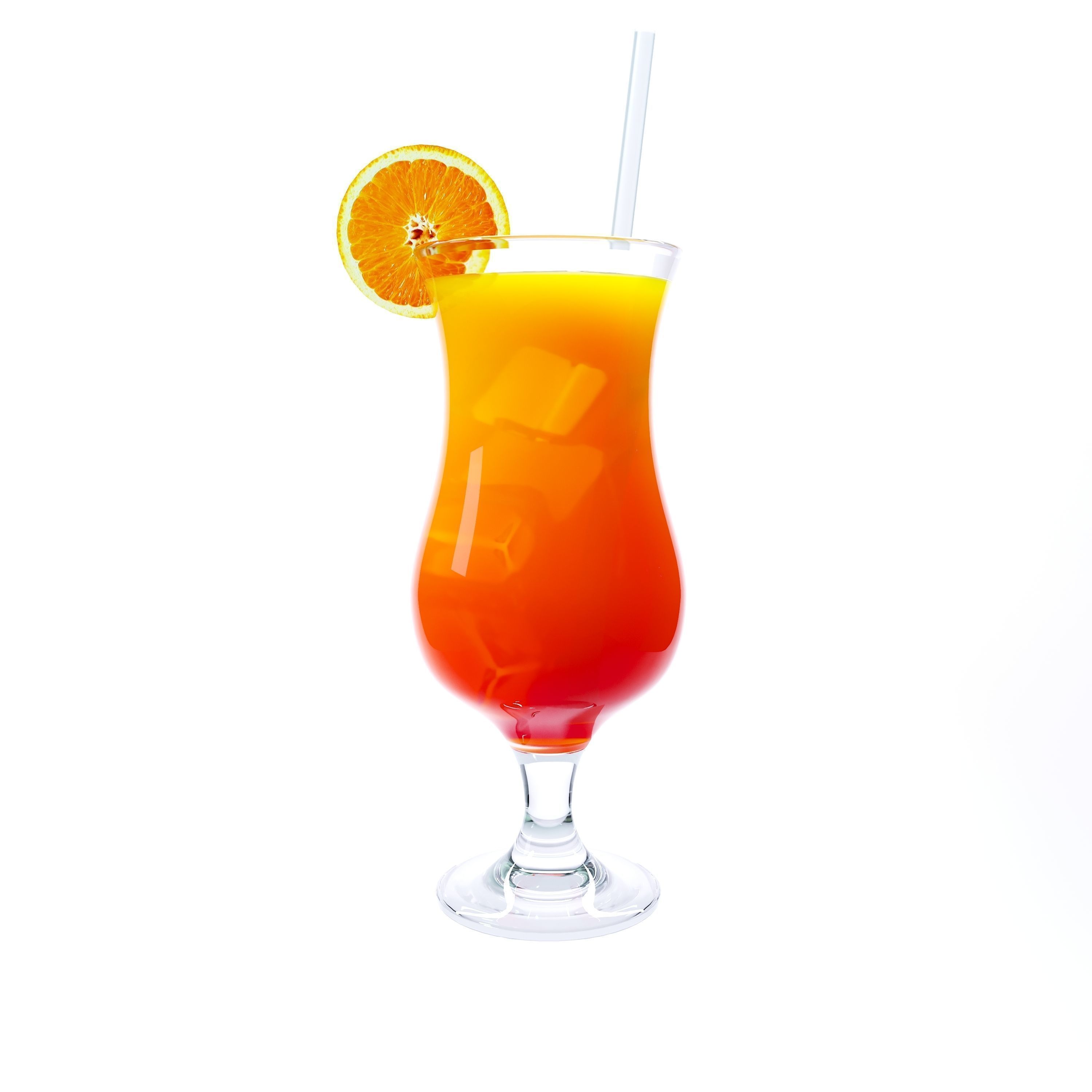 Cocktails 3D model_1