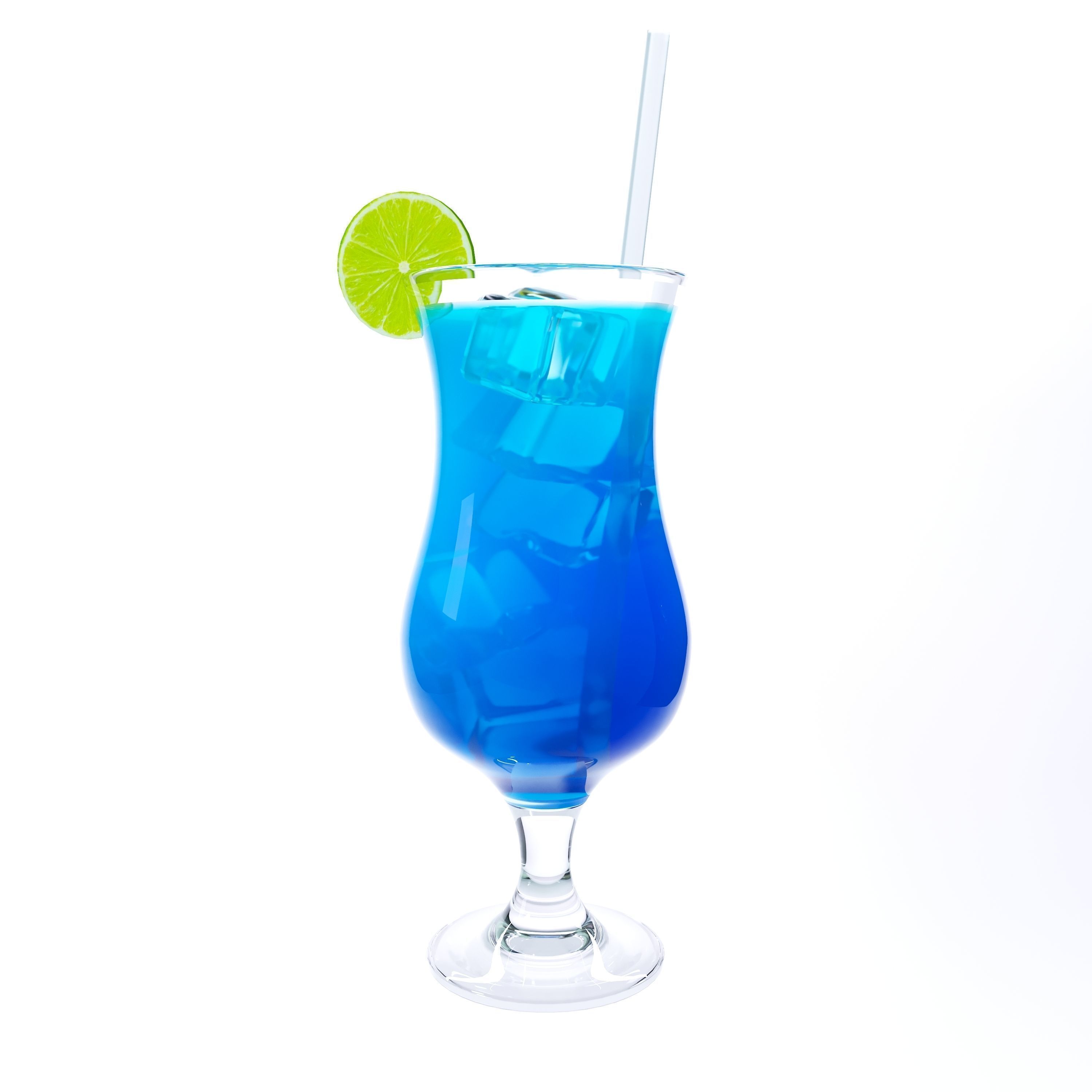 Cocktails 3D model_3