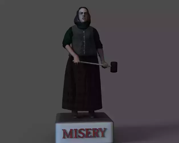 The Determination of Misery 3D print model