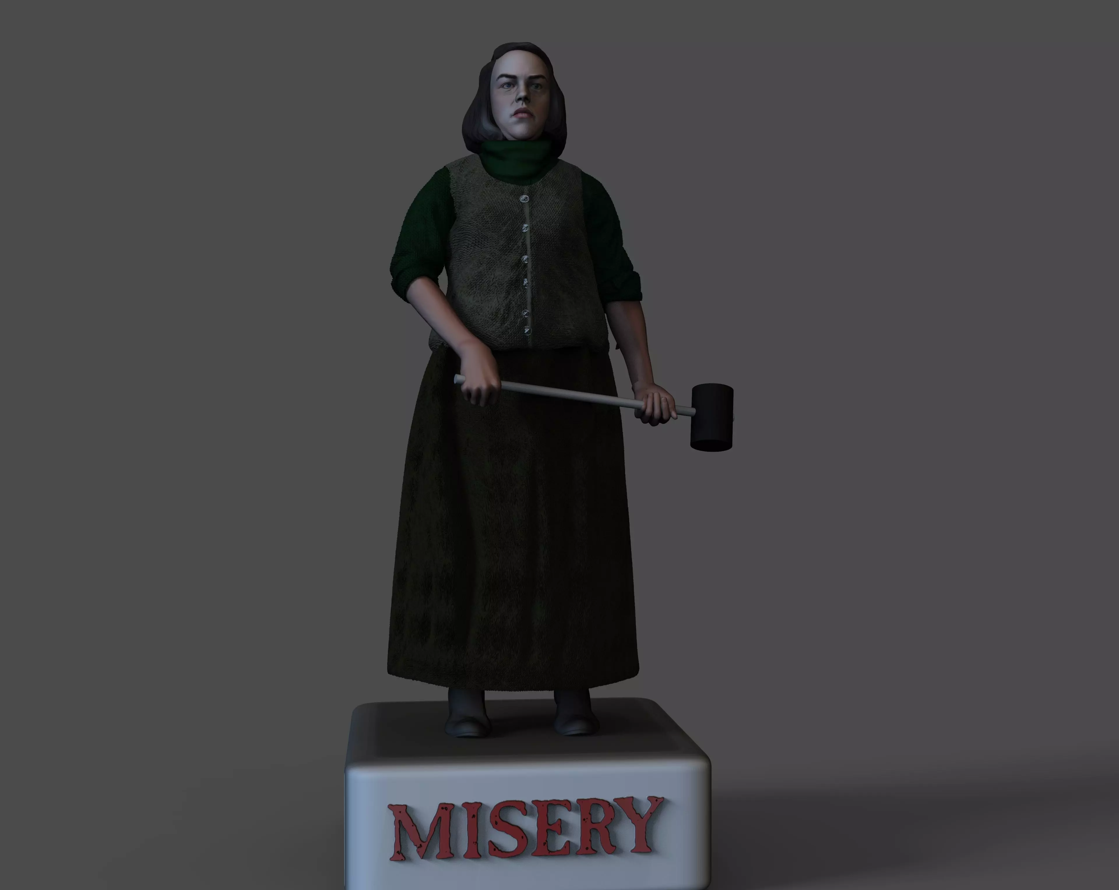 The Determination of Misery 3D print model_0