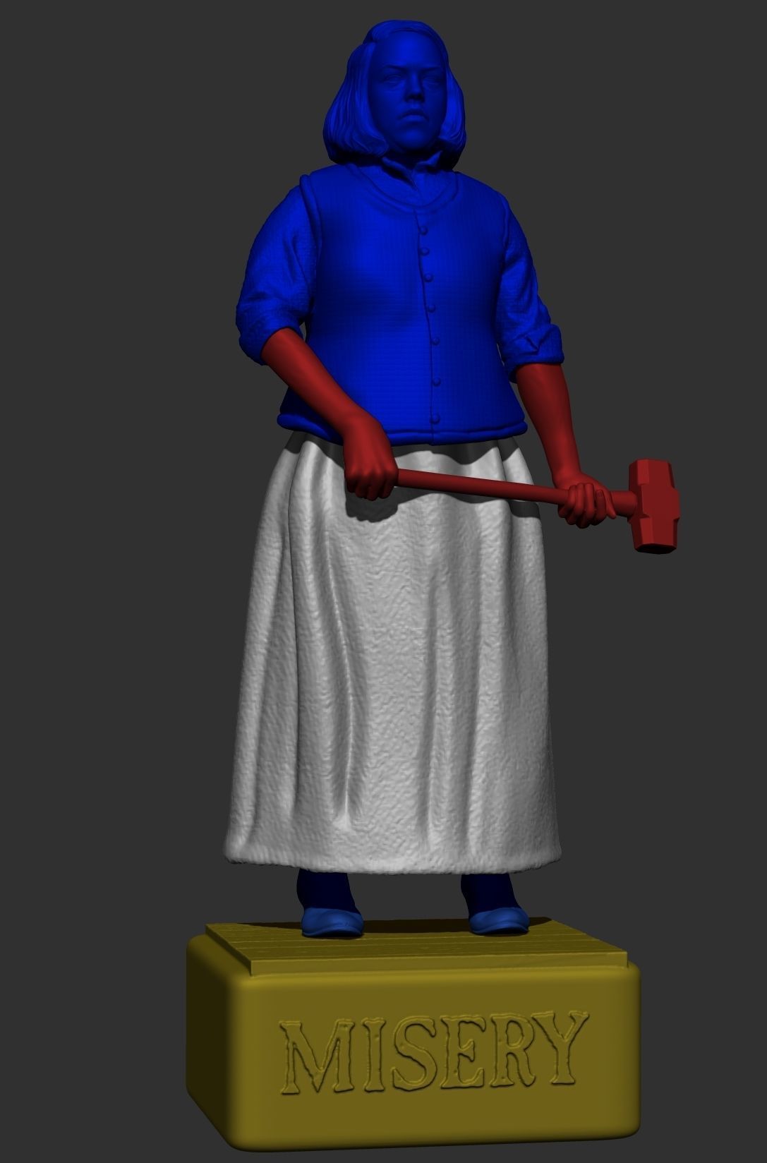 The Determination of Misery 3D print model_1