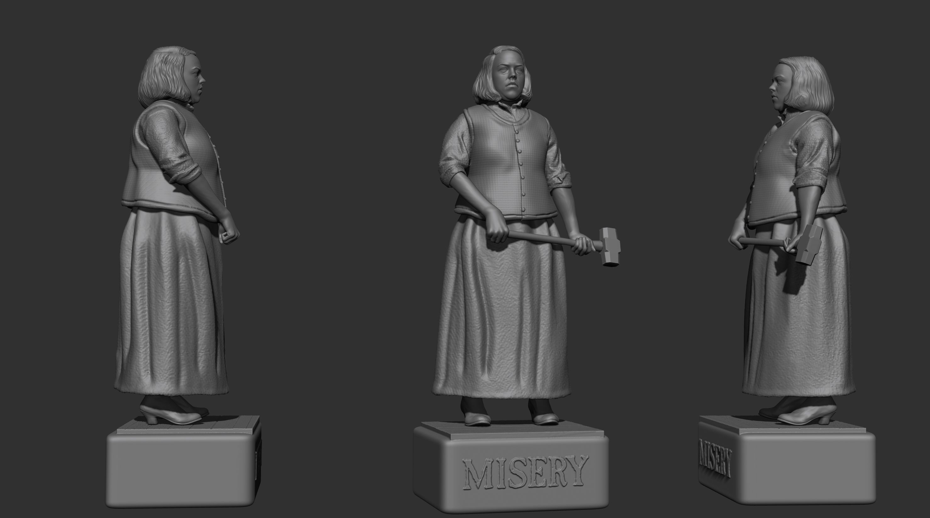 The Determination of Misery 3D print model_4