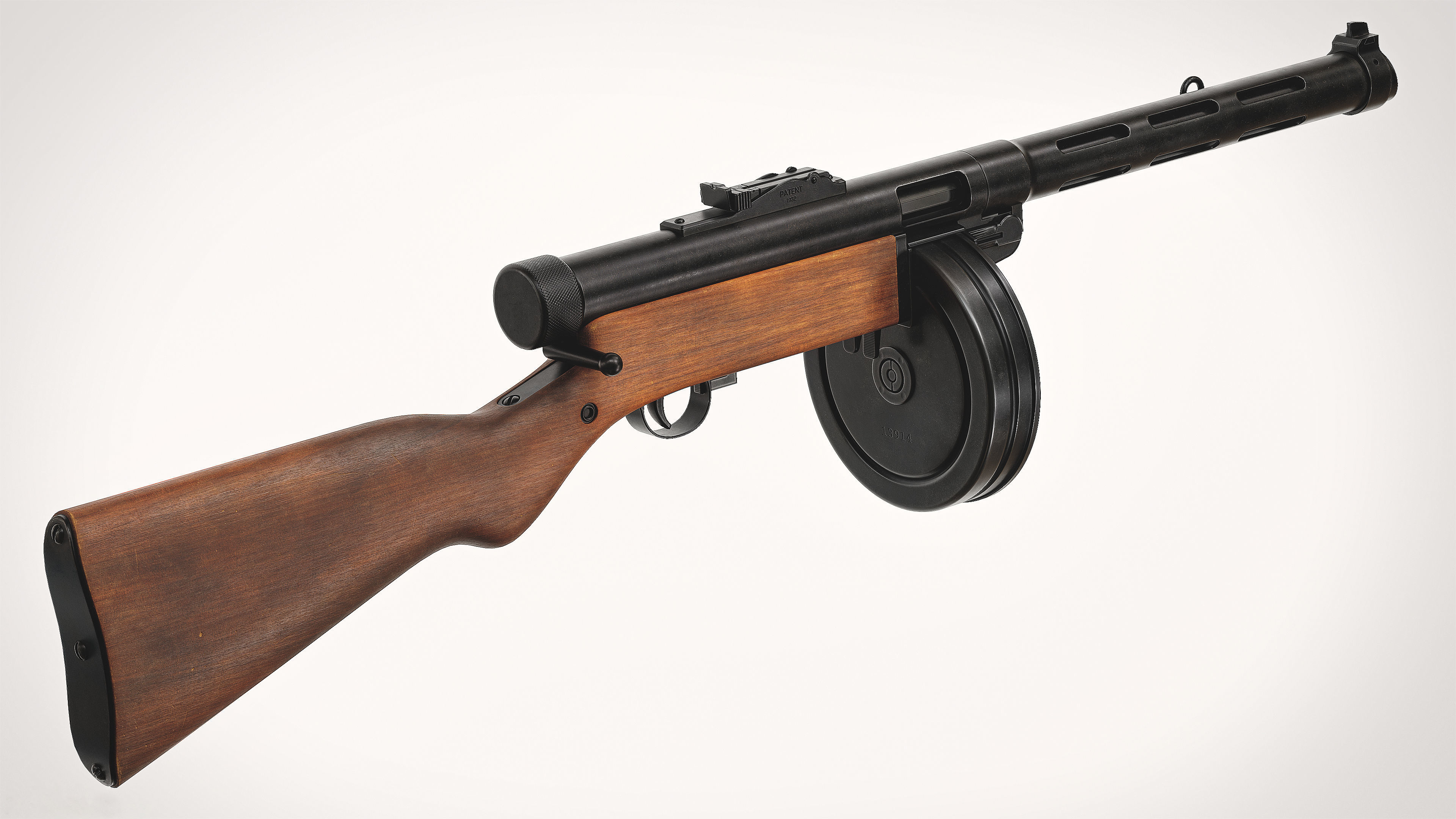 Suomi KP-31 Low-poly 3D model_9