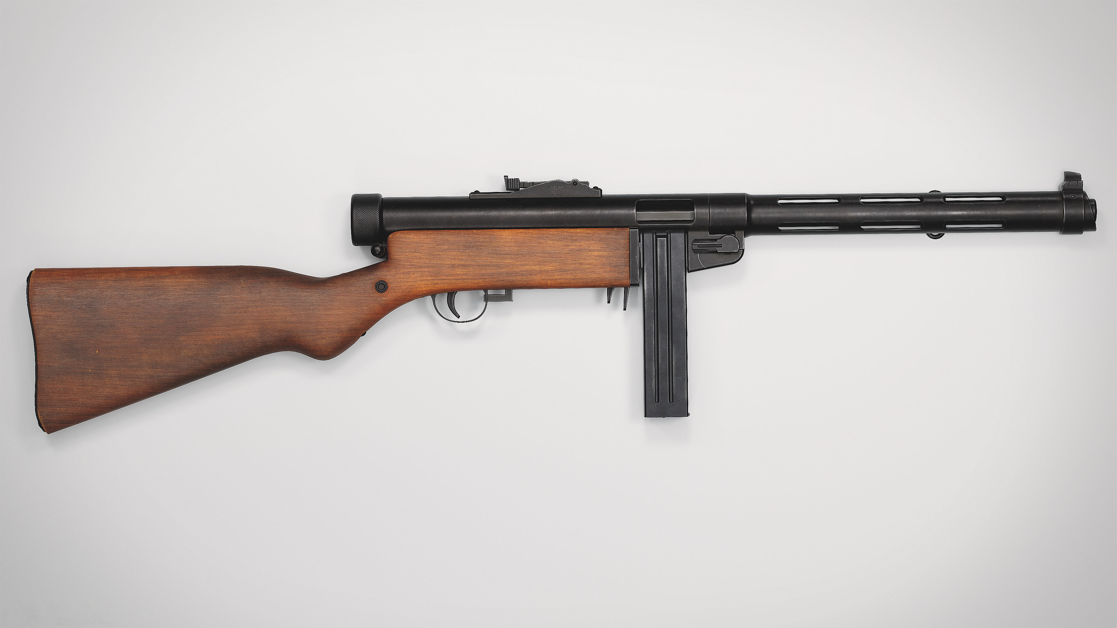 Suomi KP-31 Low-poly 3D model_11