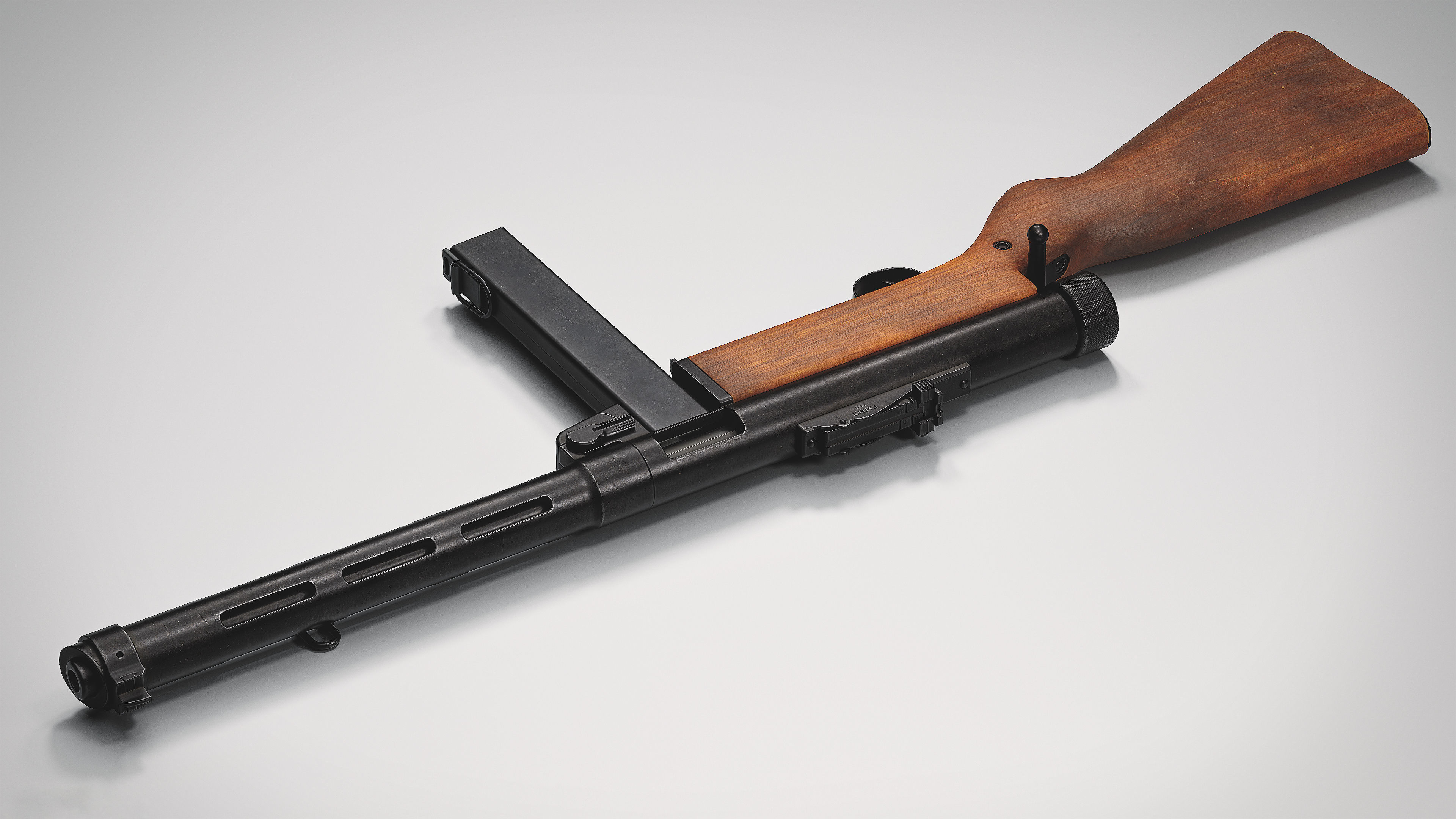 Suomi KP-31 Low-poly 3D model_12