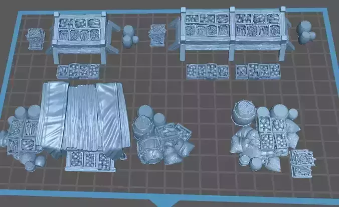 Marketplace assets 3D print model