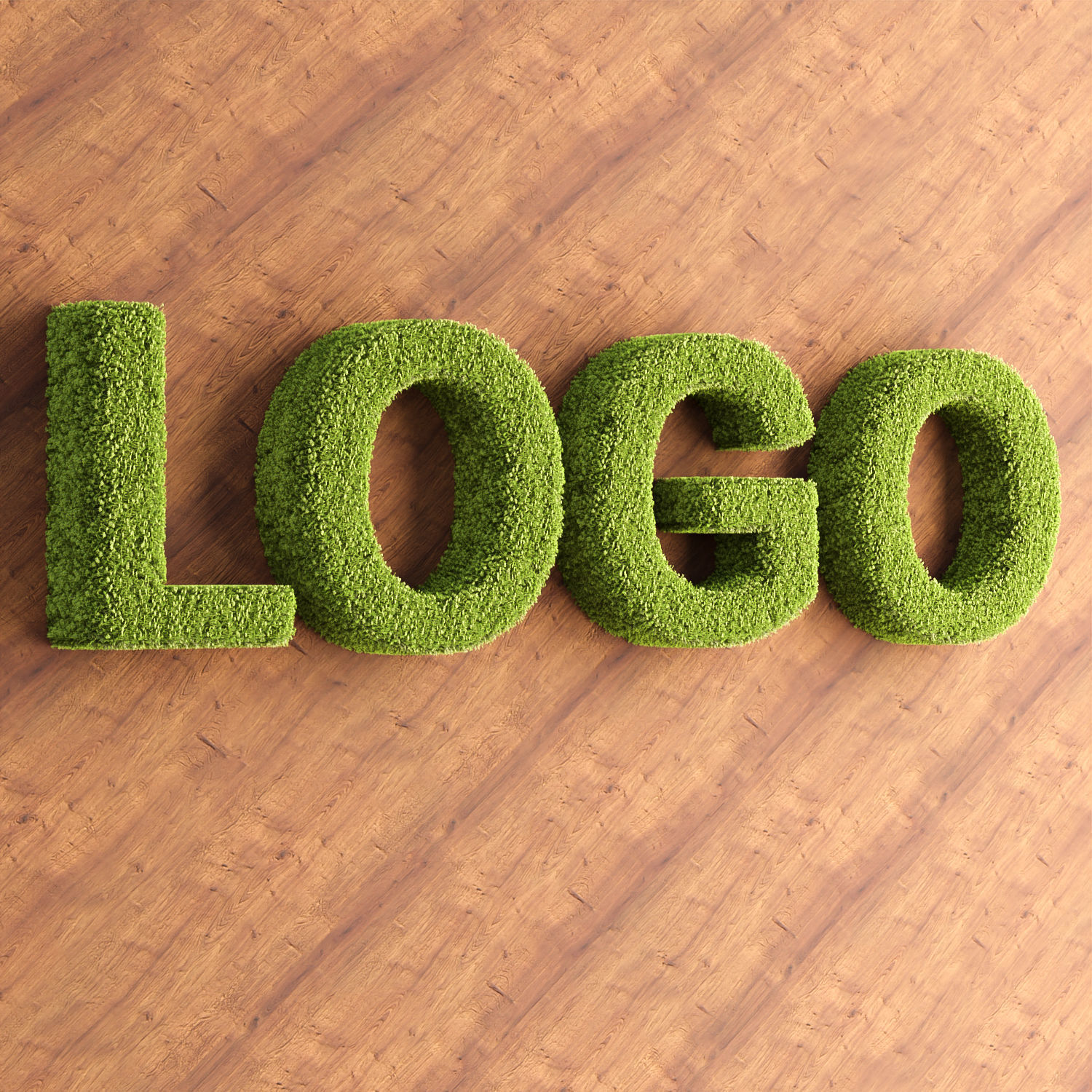 Mossy letters and numbers collection vol 187 3D model_2