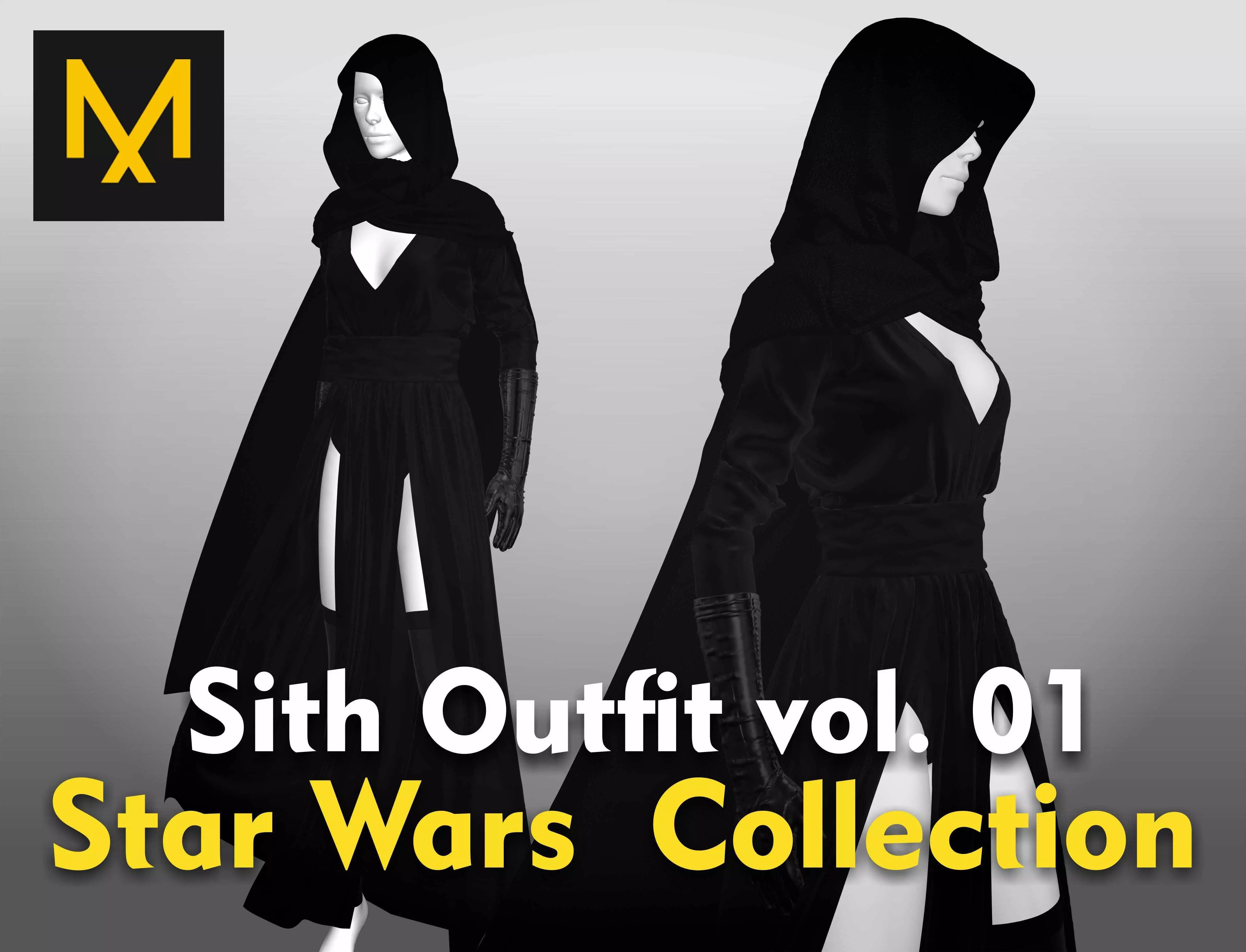Sith Outfit vol 01 Star Wars Collection 3D model_0