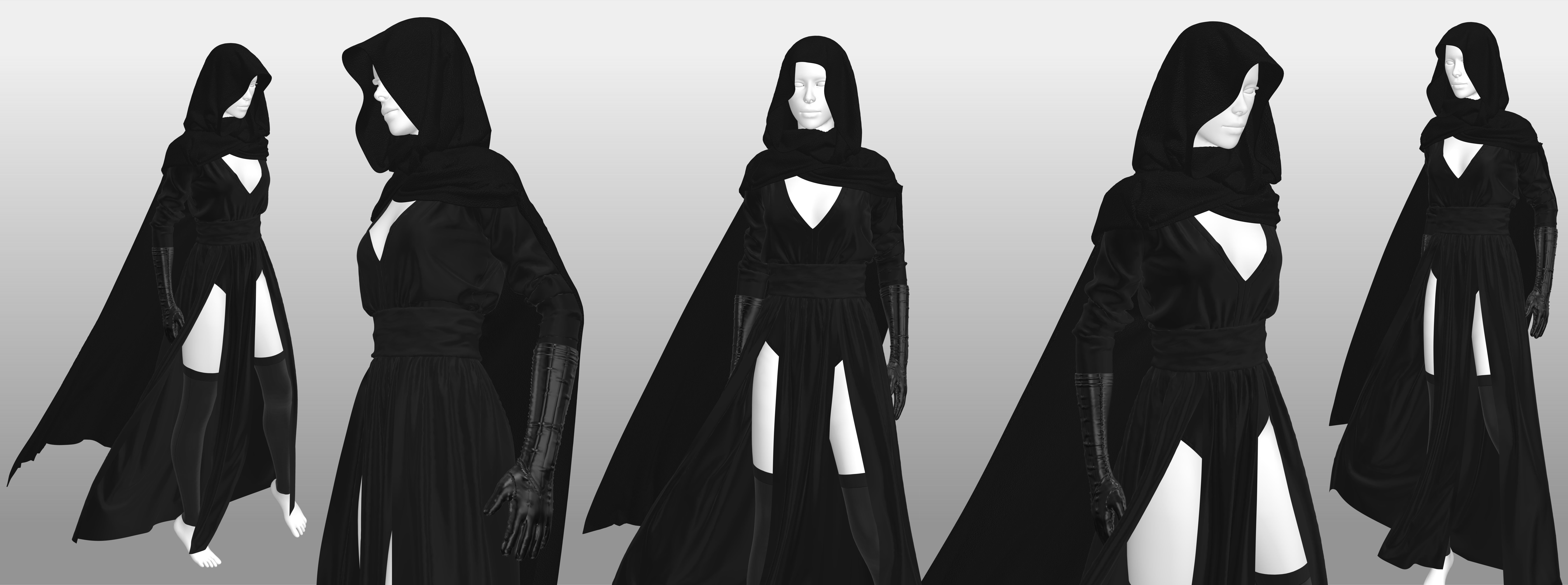 Sith Outfit vol 01 Star Wars Collection 3D model_1