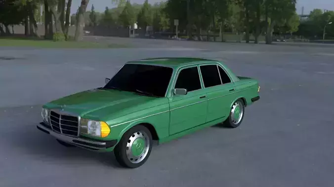 Mercedes-Benz W123 HDRI