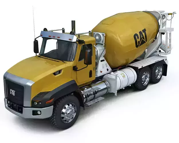 Concrete Mixer Truck 3D model