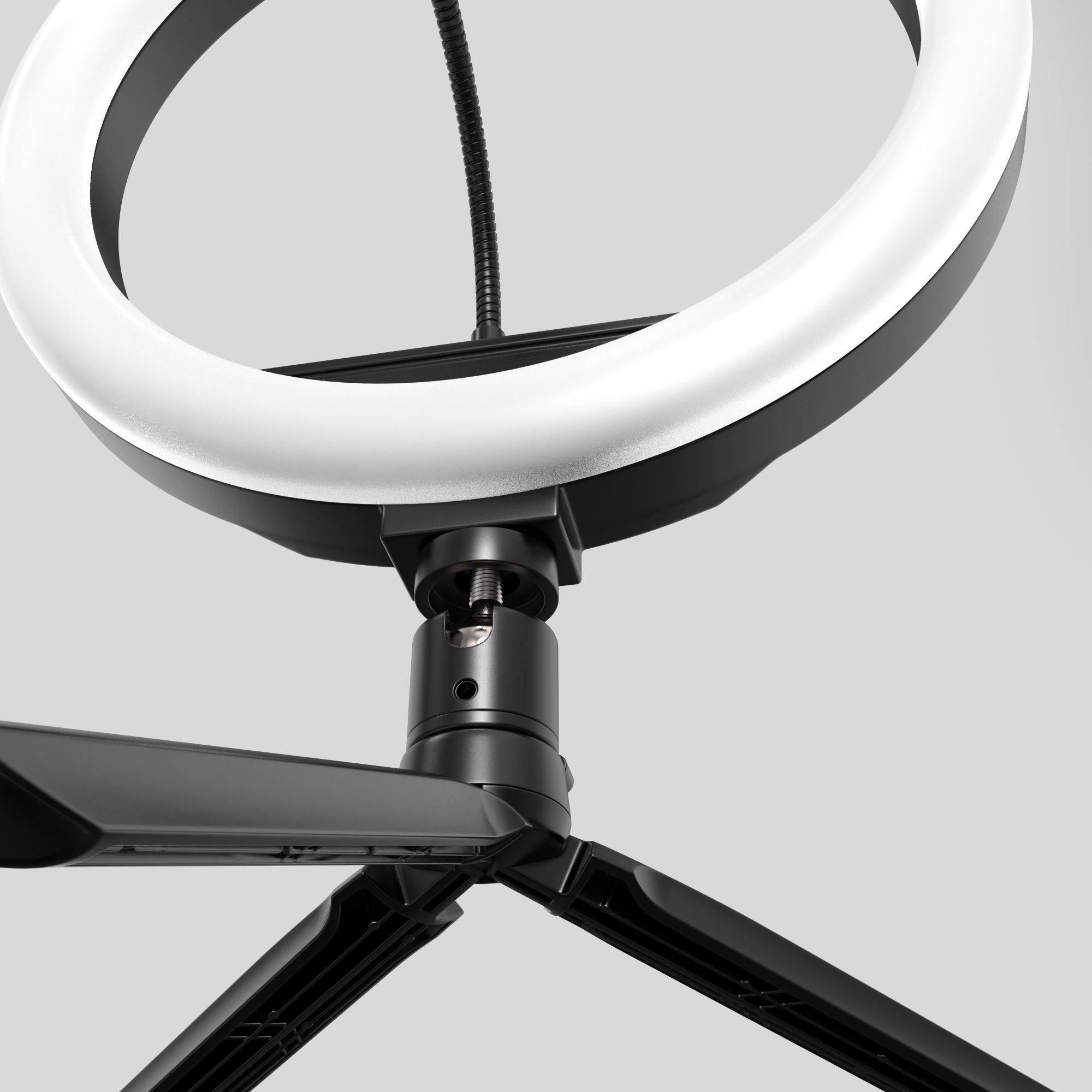 Ring Led Light 3D model_3