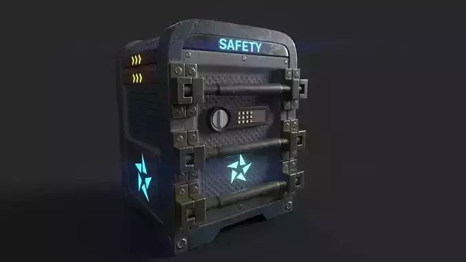 Scifi Safe  3D model