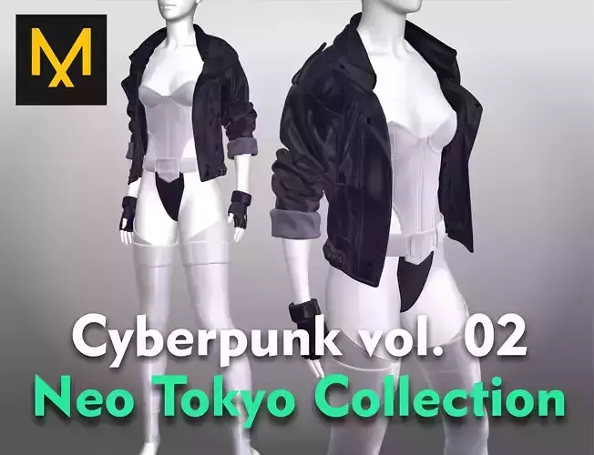 Cyberpunk Outfit vol 02 Neo Tokyo Collection