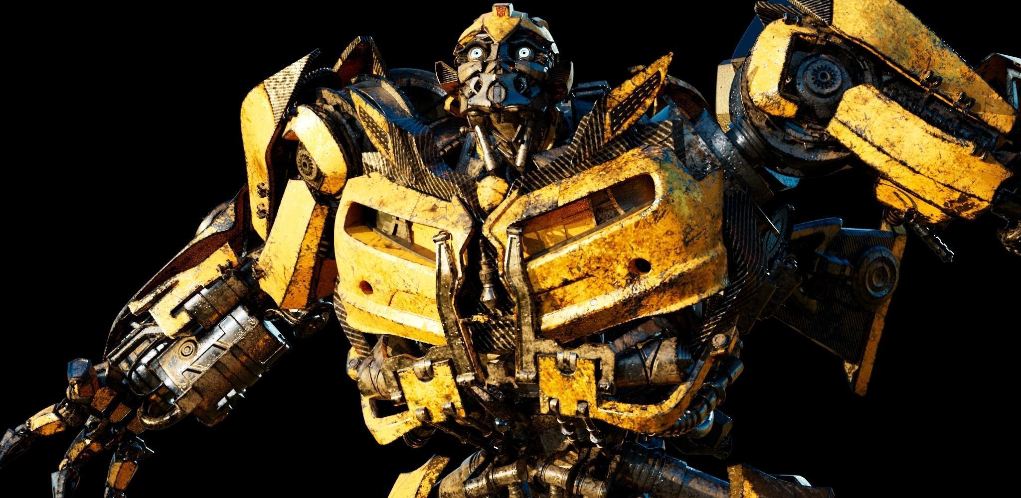 Transformers - Bumblebee - Fully Rigged and Textured 3D model_2
