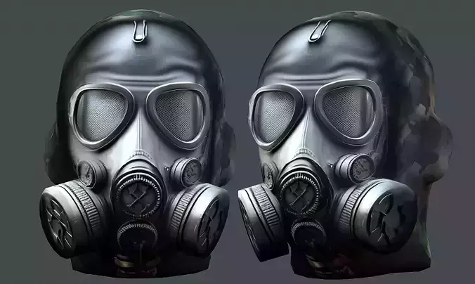 Helmet 3d model military combat Military scifi helmet Low-poly