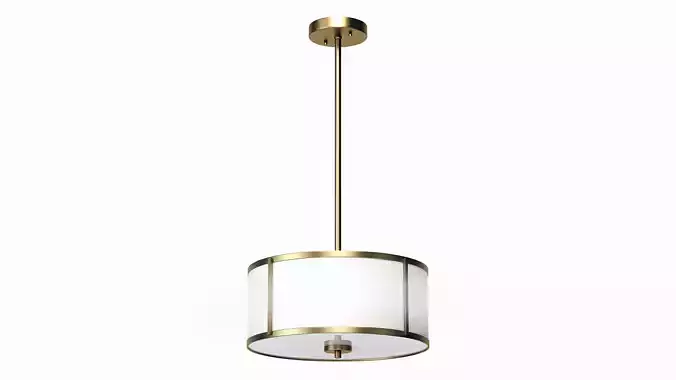 Aaru Fabric Semi Flush Mount MK5P