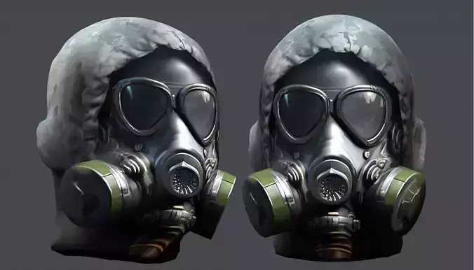 helmet 3d model military combat Low-poly Low-poly 3D model Low-poly 3D model