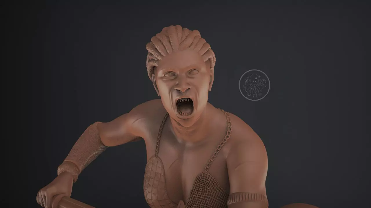 Khadija the vengeful 3D print model
