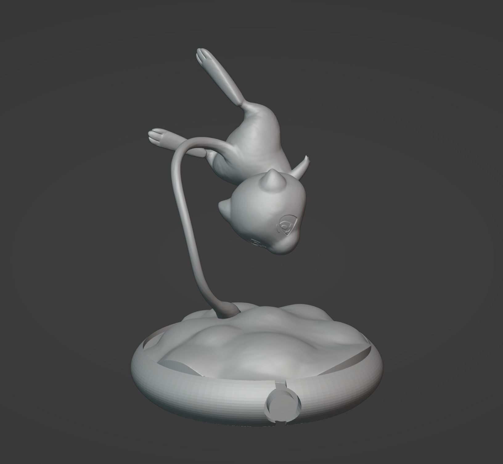 Mew pokemon 3D print model 3D print model_3