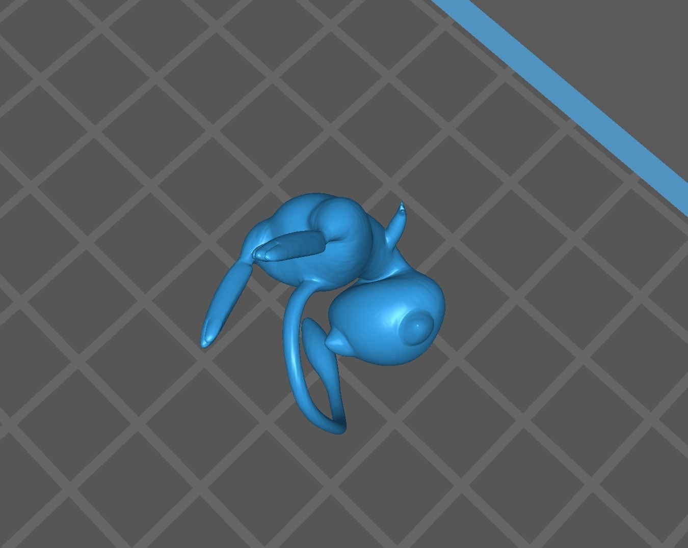 Mew pokemon 3D print model 3D print model_12