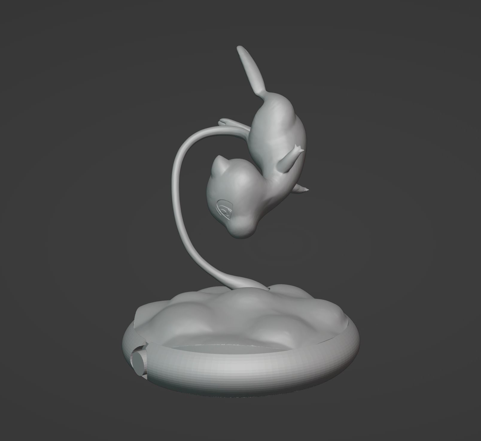 Mew pokemon 3D print model 3D print model_4