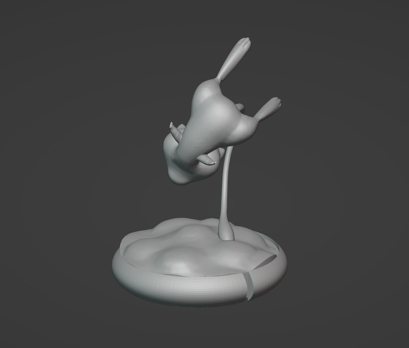 Mew pokemon 3D print model 3D print model_5