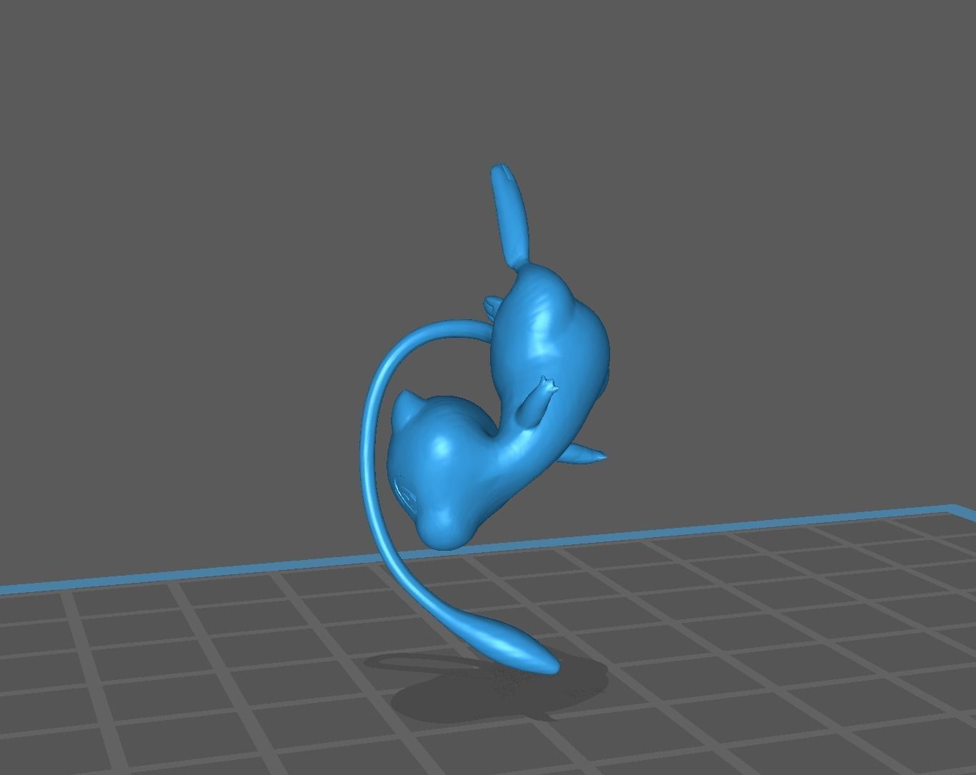 Mew pokemon 3D print model 3D print model_9