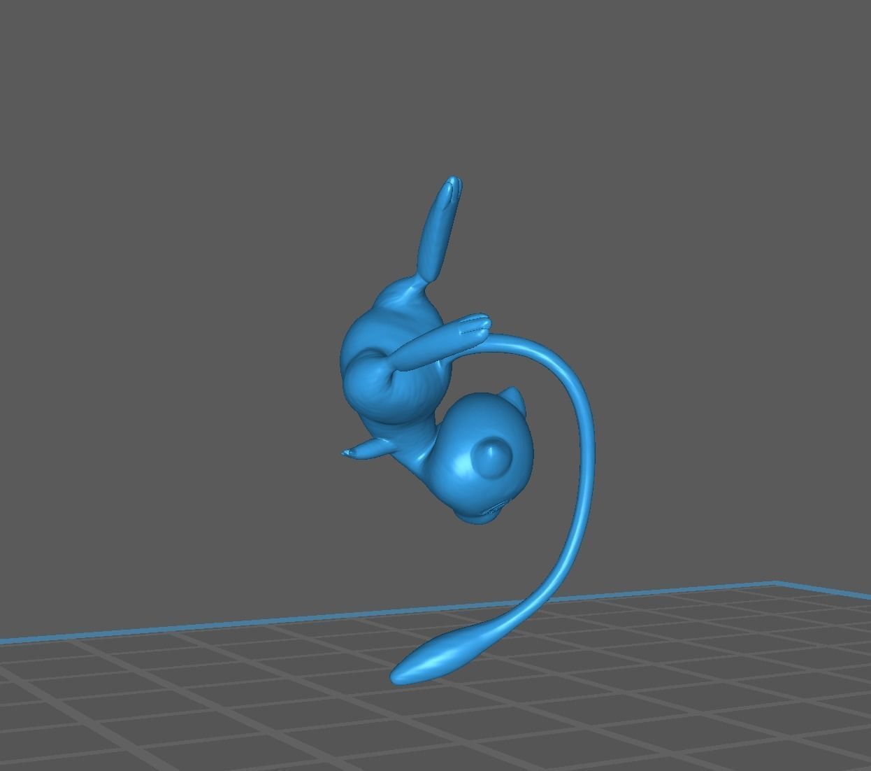 Mew pokemon 3D print model 3D print model_10