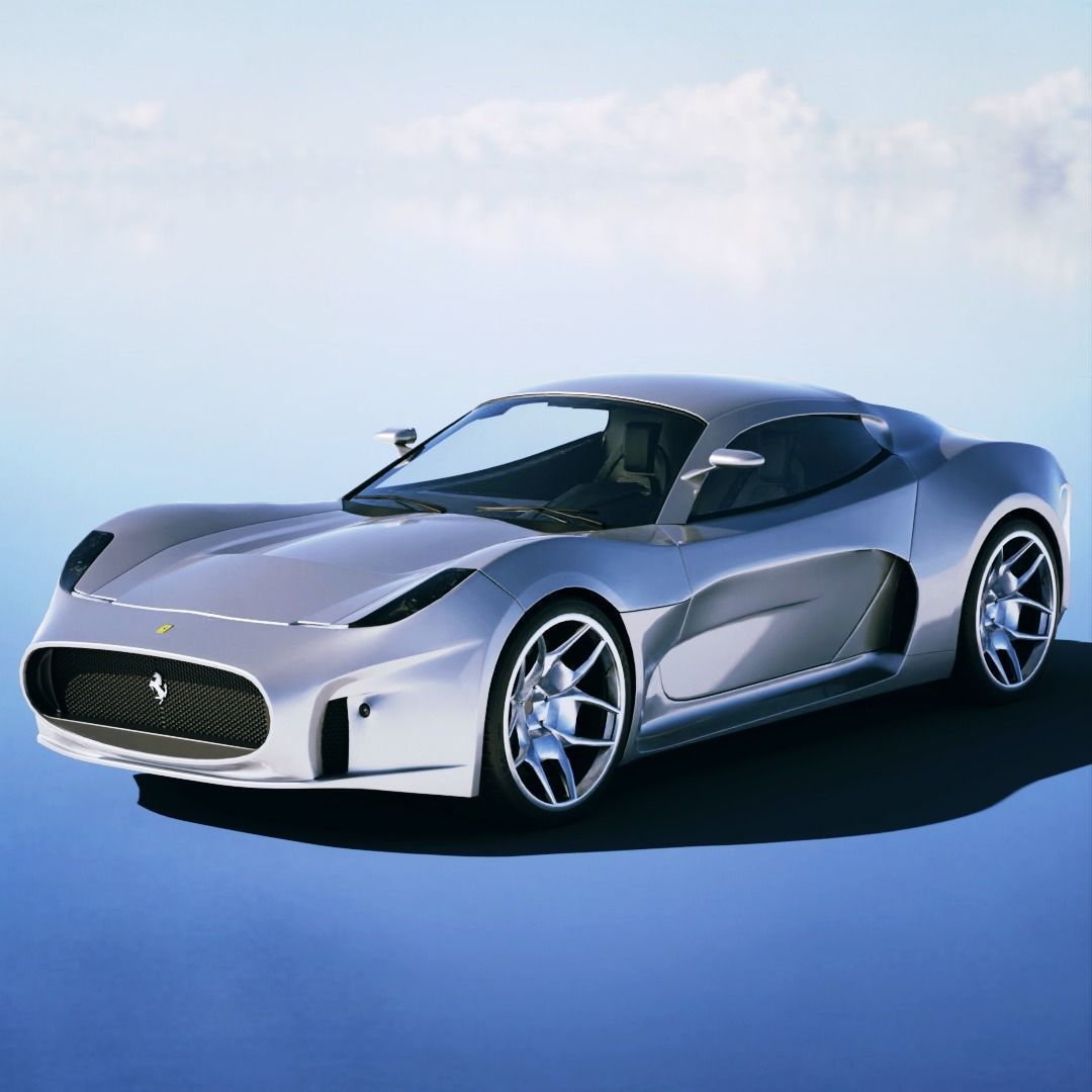 Ferrari F430 Concept 2008 3D model_3