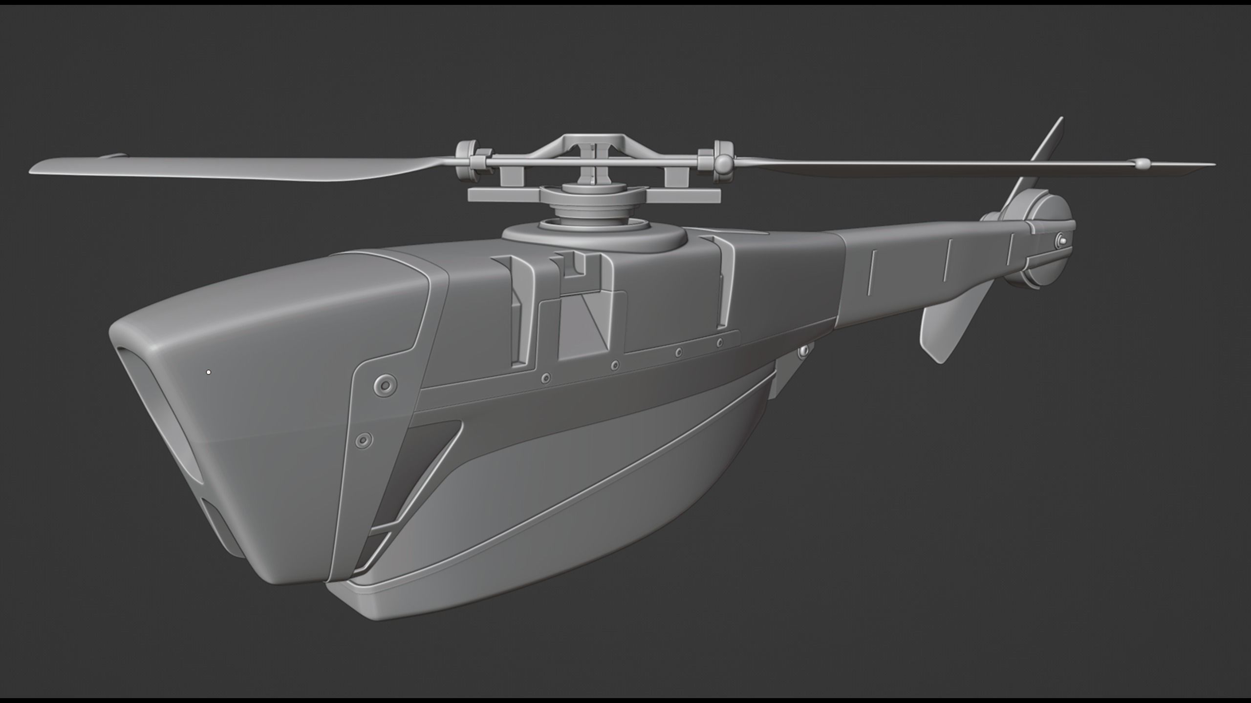 drone hovercraft 3D model_11