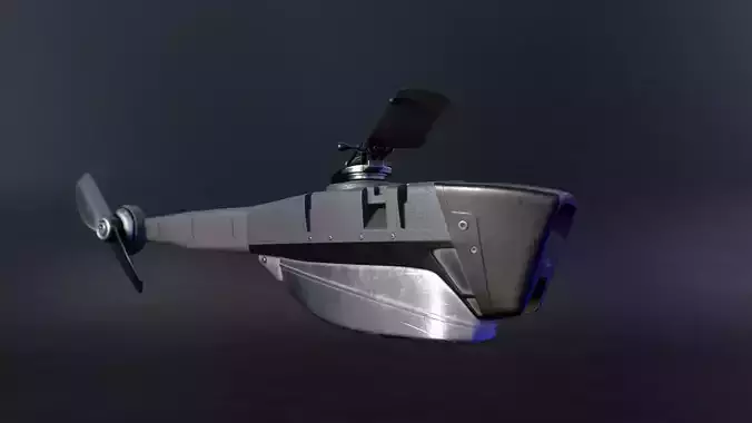drone hovercraft 3D model