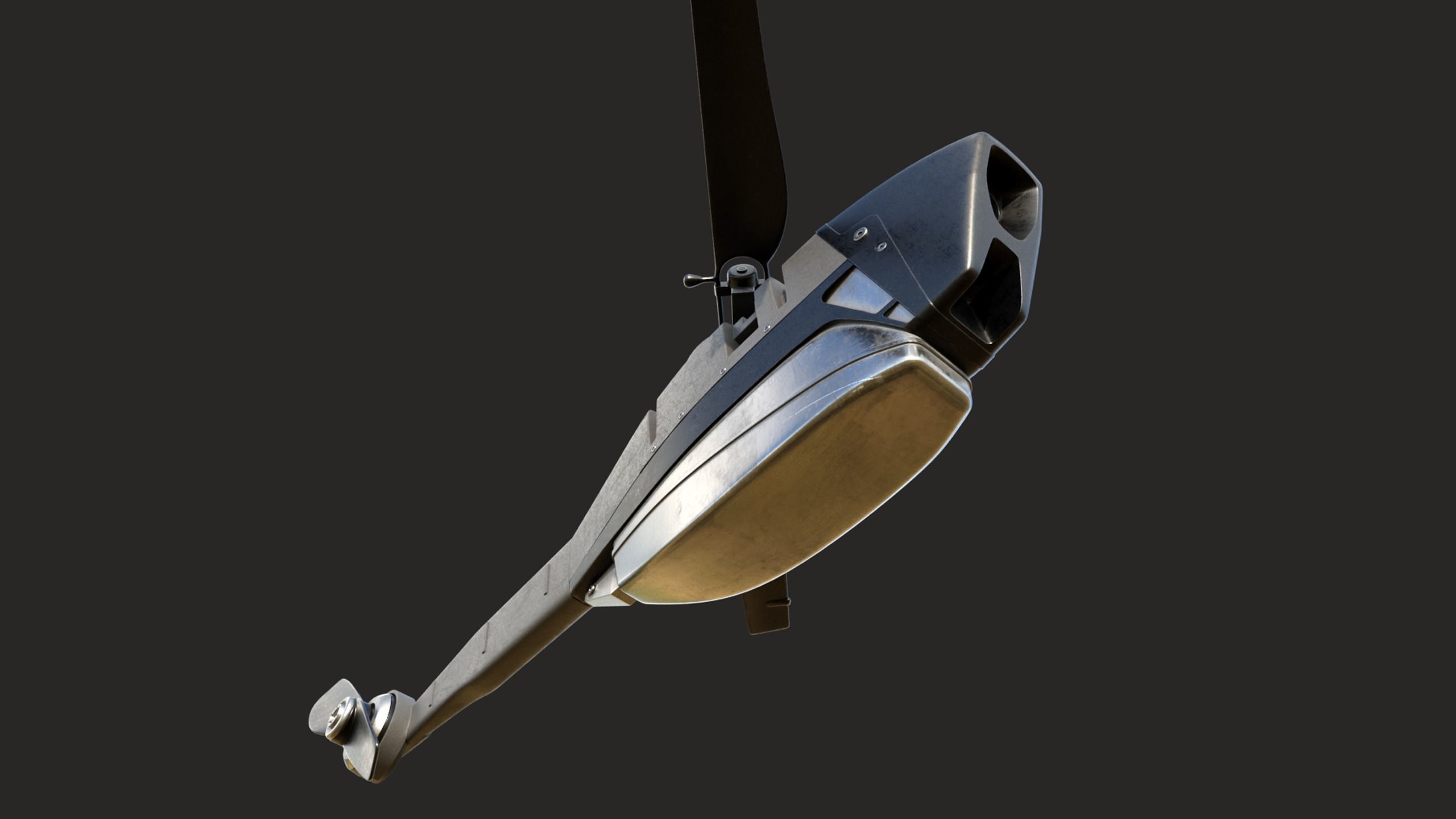 drone hovercraft 3D model_6