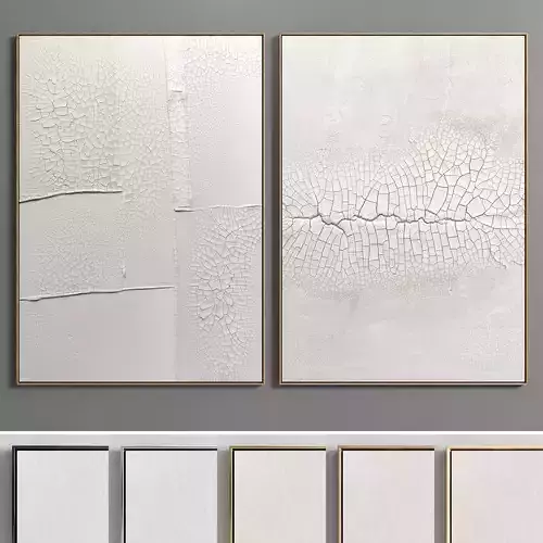 Plaster Two Photo Frame 81