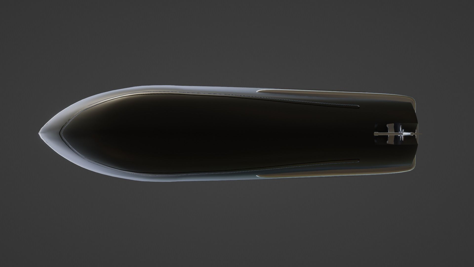 Speedboat  Low-poly 3D model_12