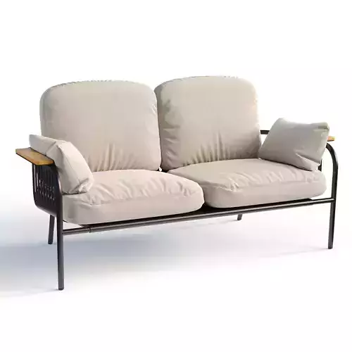 Capa Lounge Garden sofa 3D model