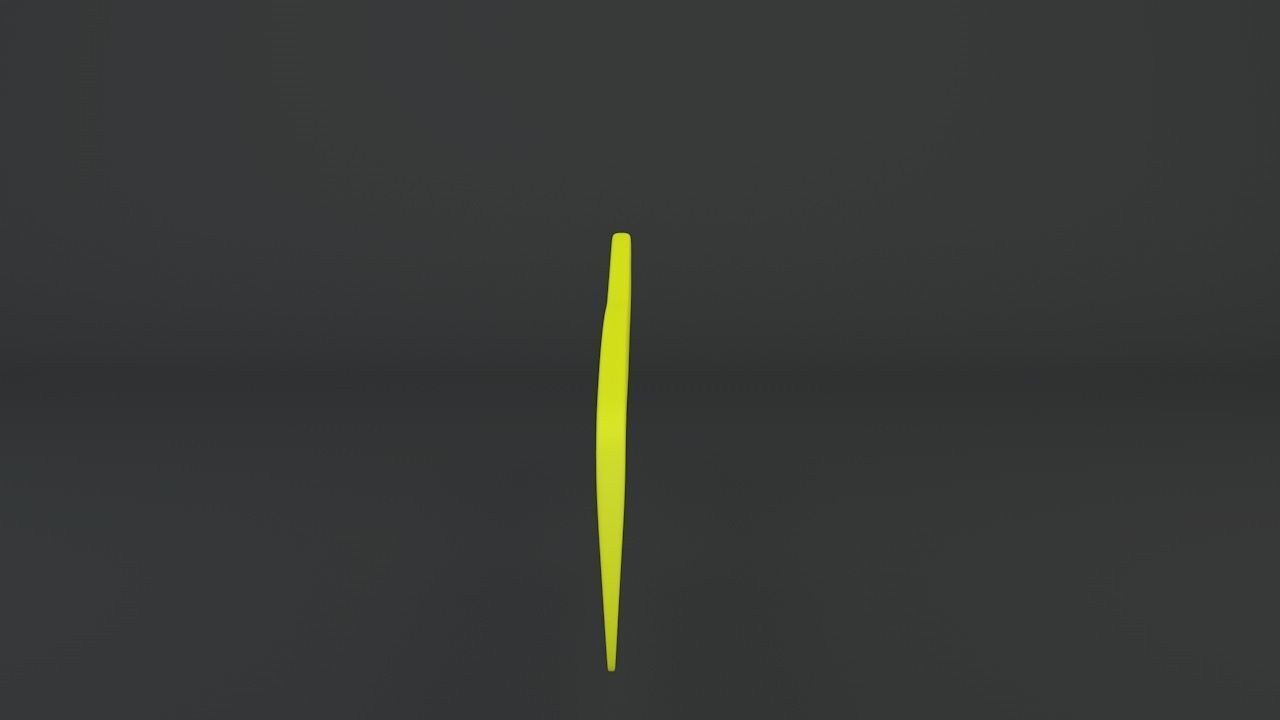 comb hair 3D print model_9