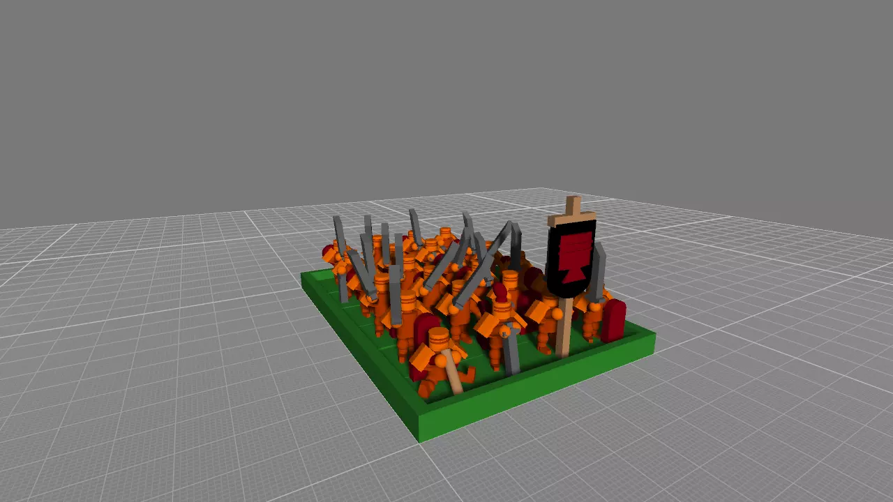 10mm Australian Knights 3D print model