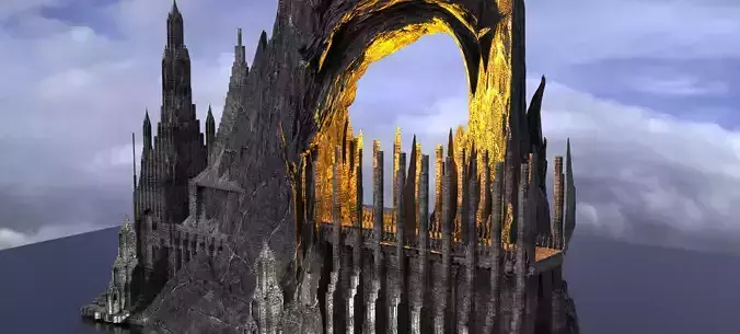 Durmstrang Castle 3D