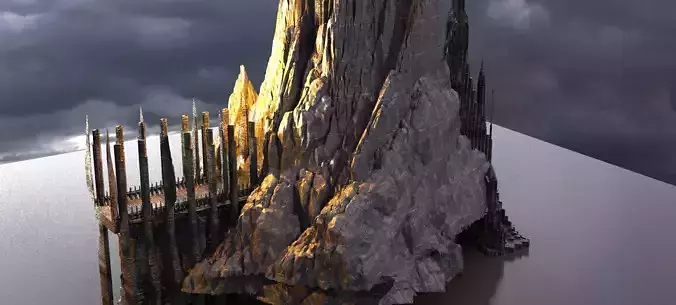 Wizarding Castle Mountain 1