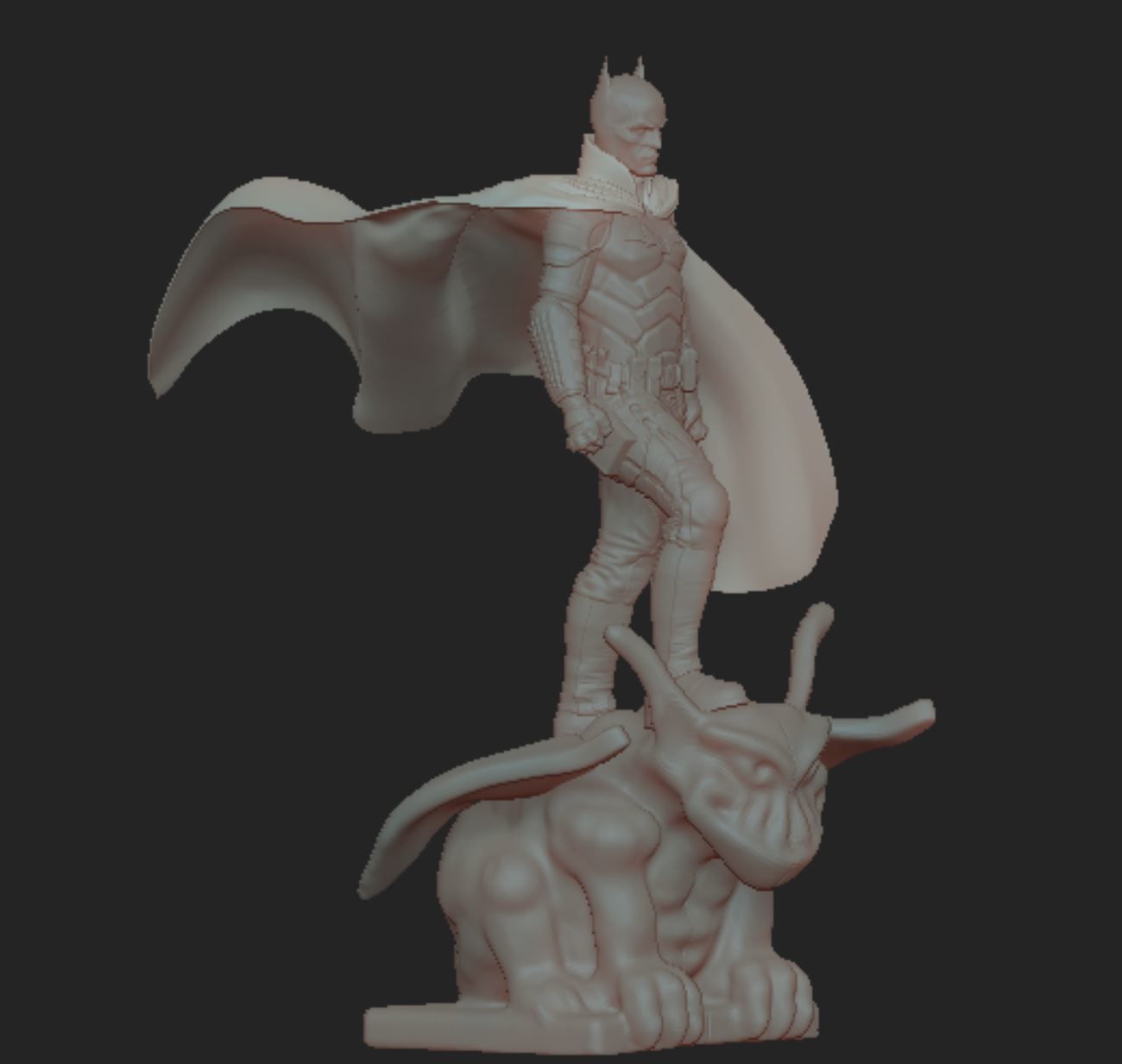 The Batman Robert Pattinson 3D print model_1
