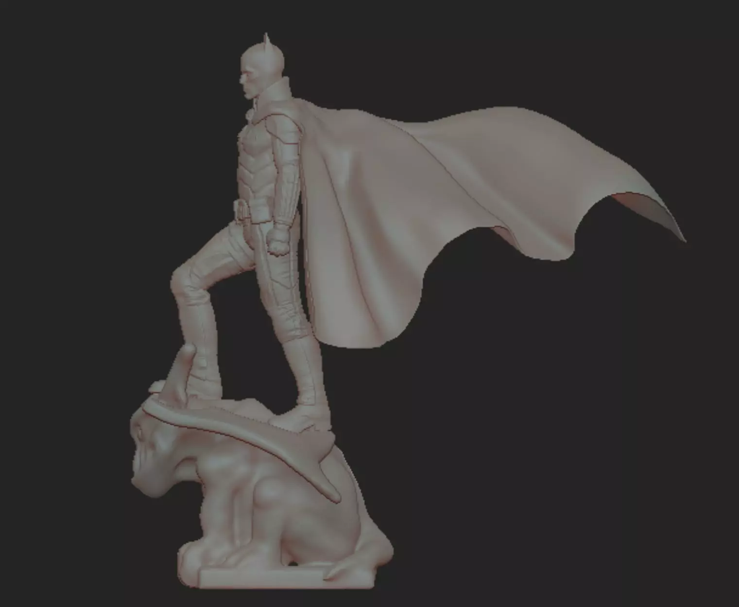 The Batman Robert Pattinson 3D print model_0