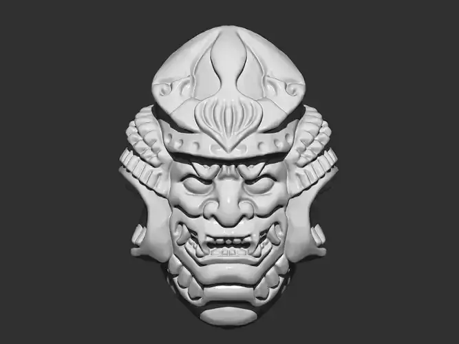 samurai head