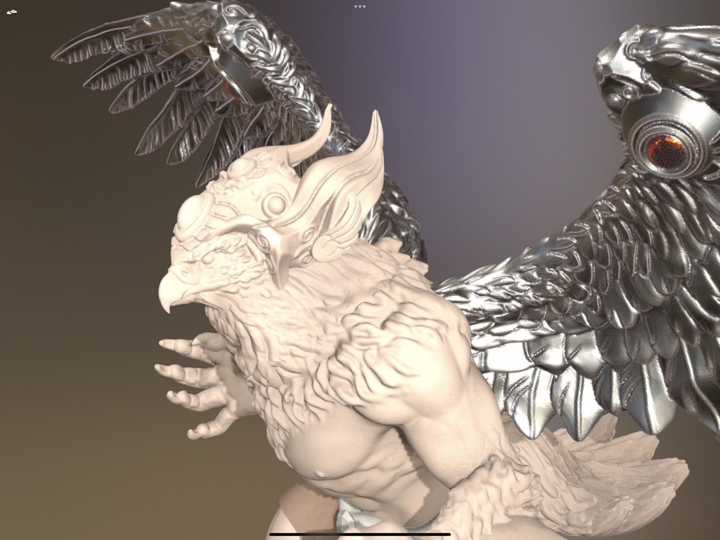 Garuda Thai  3D print model_5