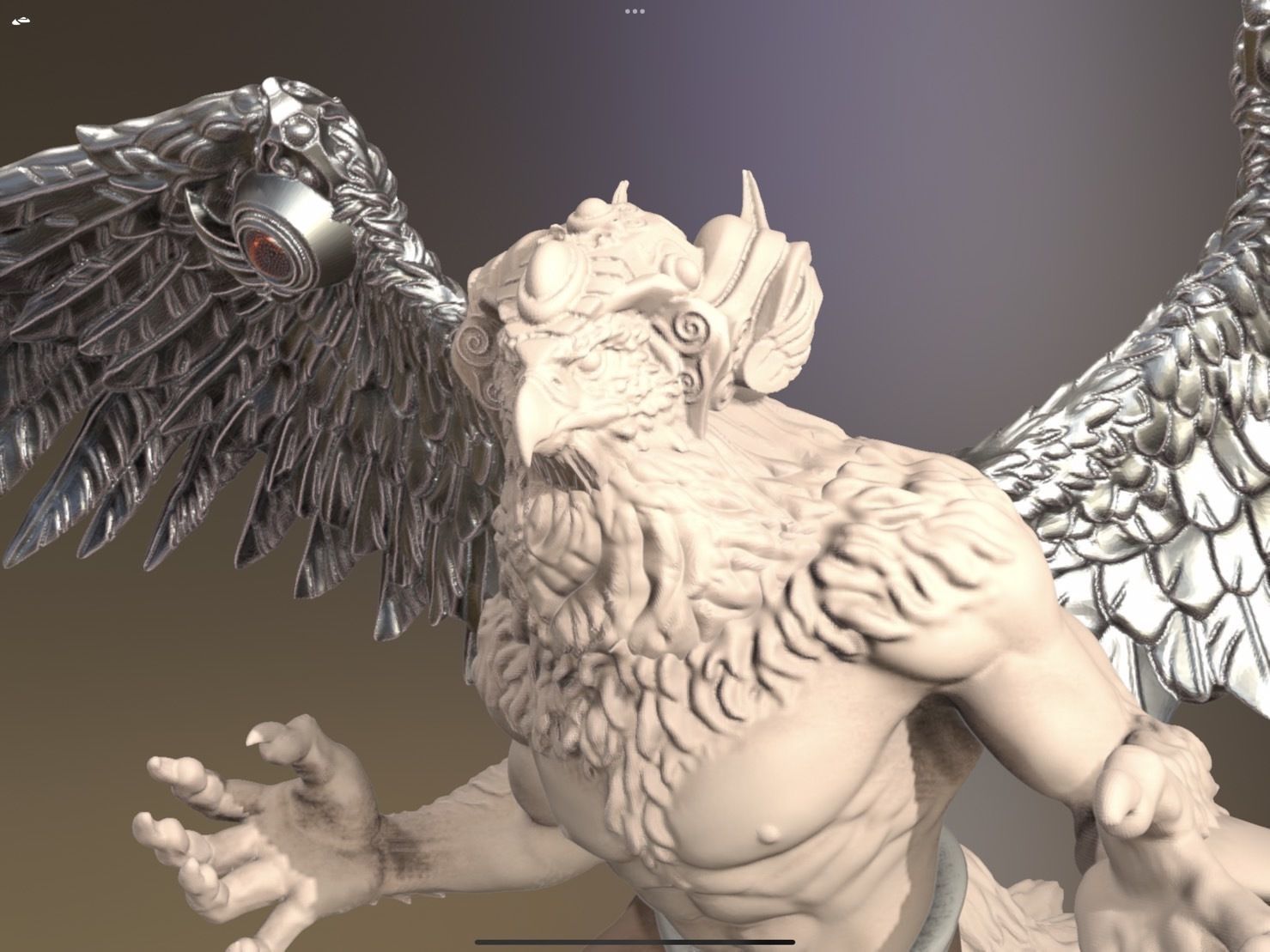 Garuda Thai  3D print model_4