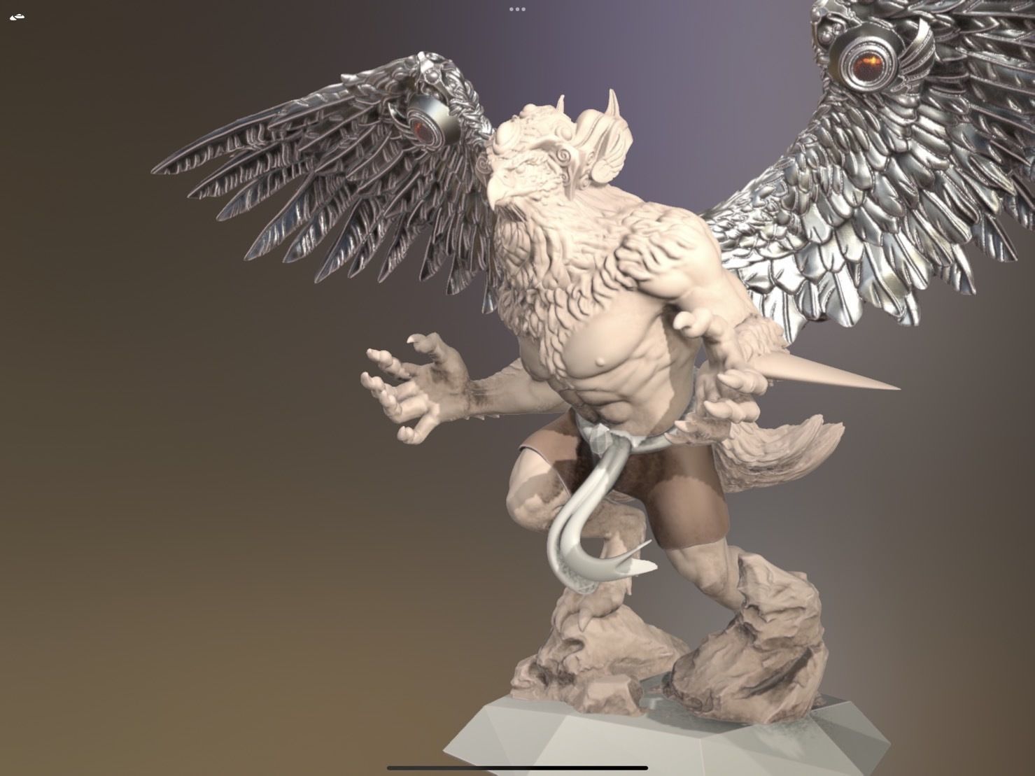 Garuda Thai  3D print model_16