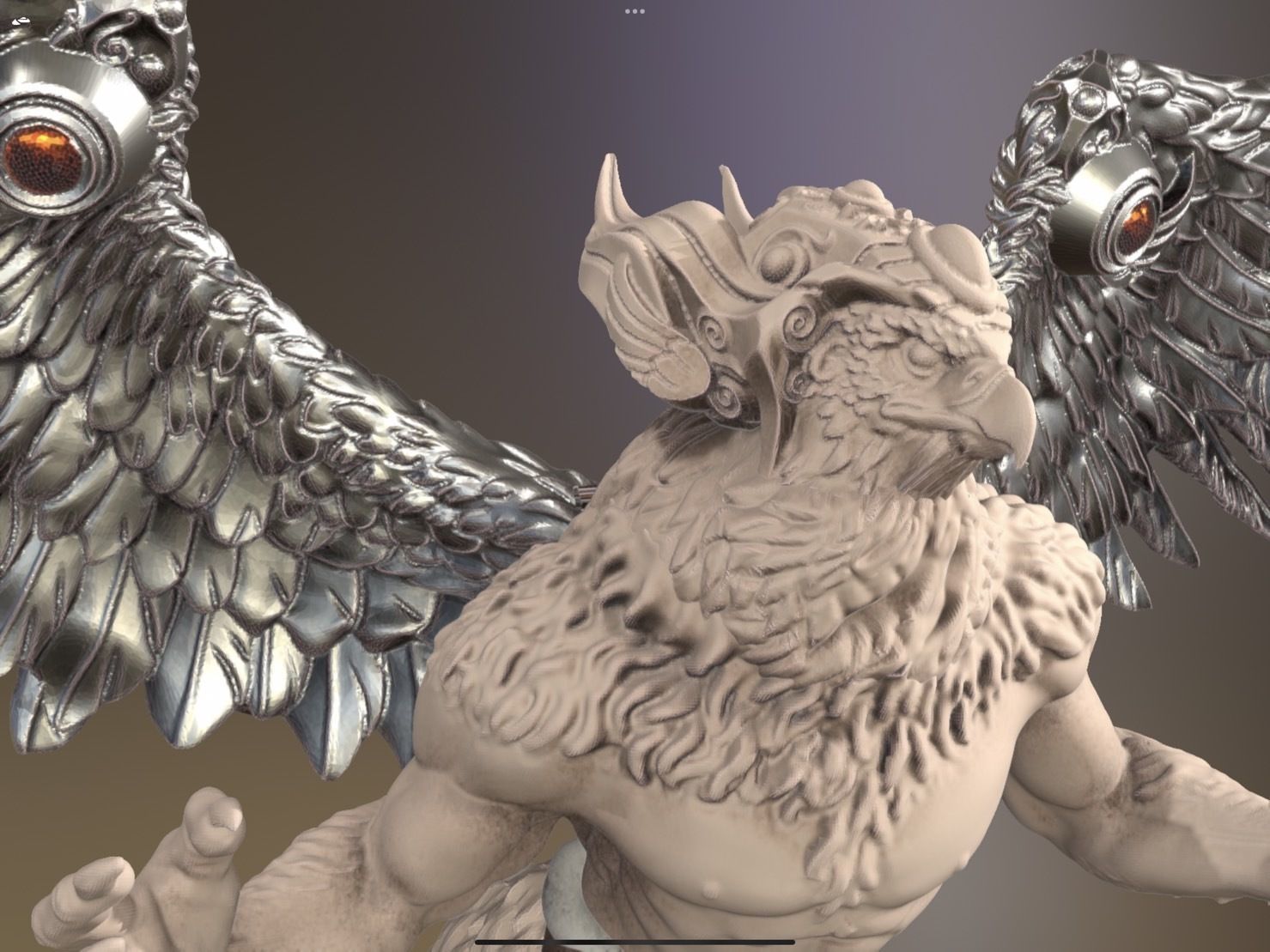 Garuda Thai  3D print model_3