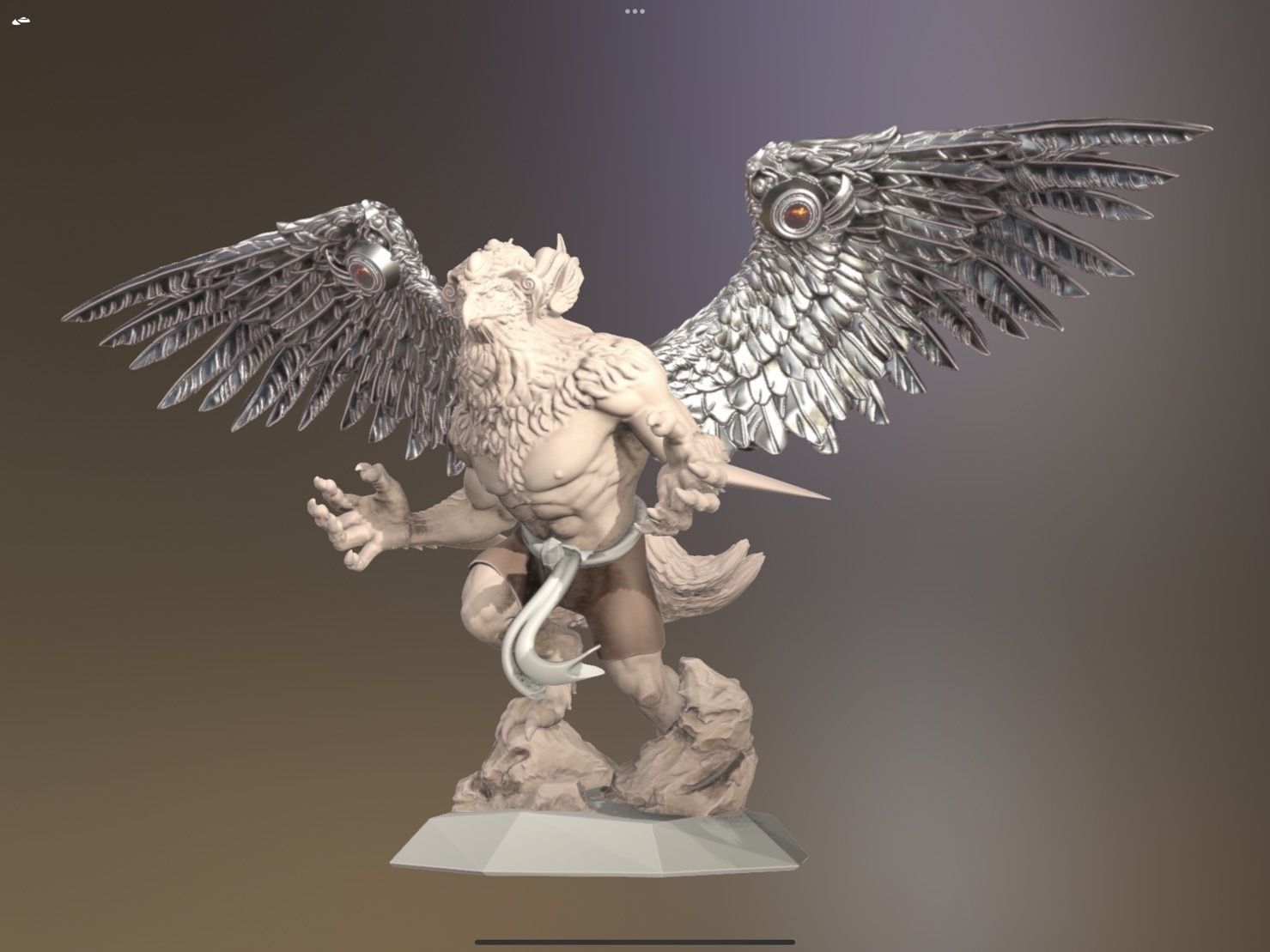 Garuda Thai  3D print model_14