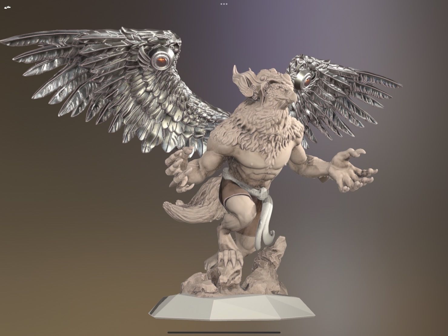 Garuda Thai  3D print model_15